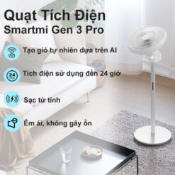 quạt tích điện xiaomi gen 3 pro 2