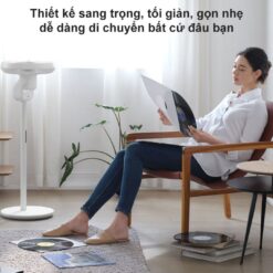 quạt tích điện xiaomi gen 3 pro 3 có thiết kế hiện đại sang trọng