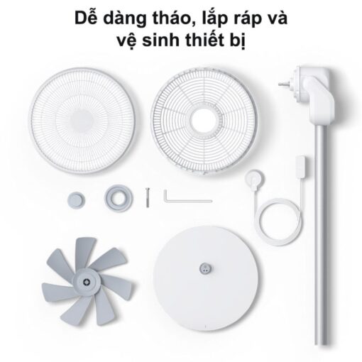quạt tích điện xiaomi gen 3 pro 9