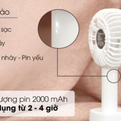 quạt sạc mini cosano cf002 5