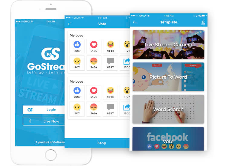Phần mềm phát lại livestream trên Facebook: Gostream