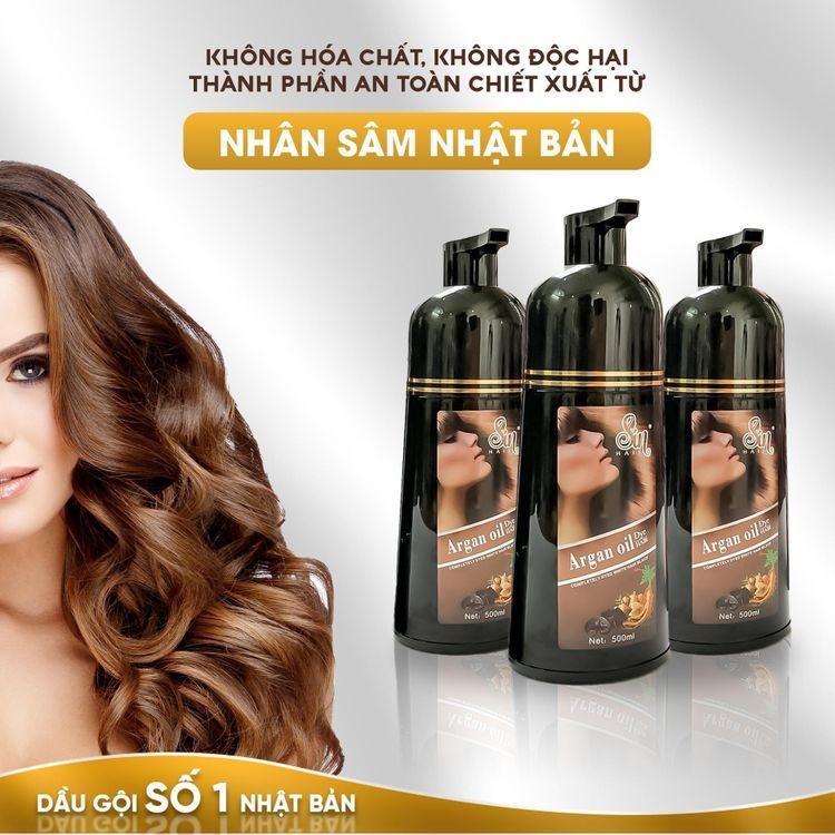 Thành phần nổi bật trong dầu gội phủ bạc Sin Hair Nhật Hàng 2