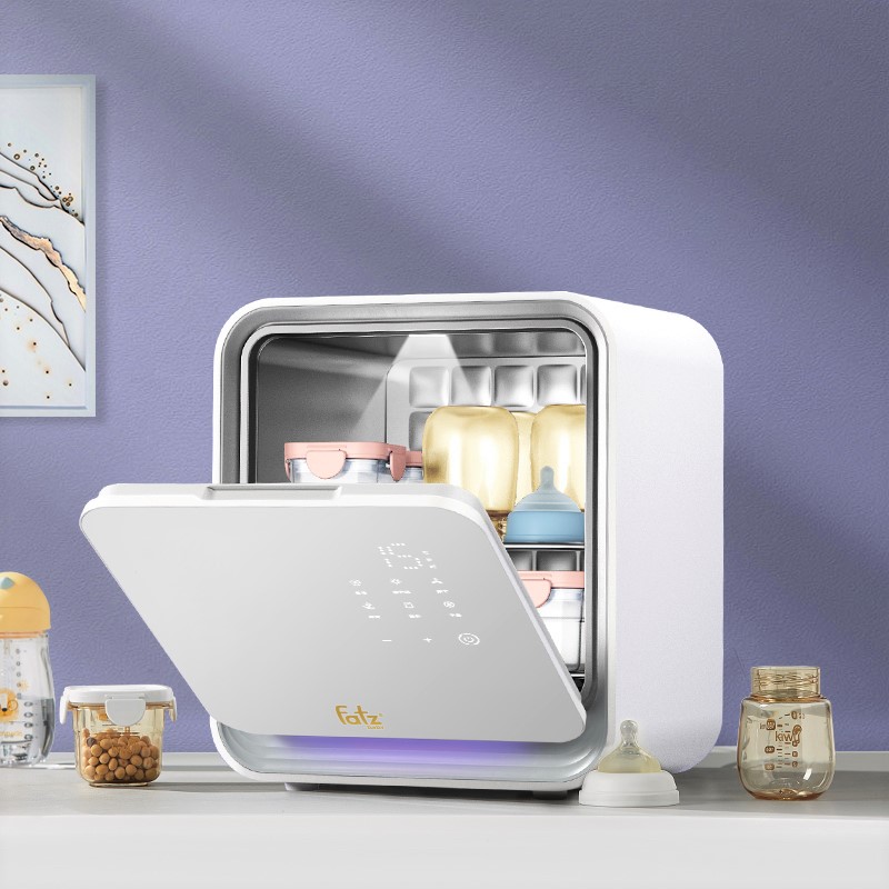 Review máy tiệt trùng Fatz King  Điều khiển thông minh với màn hình LED cảm ứng