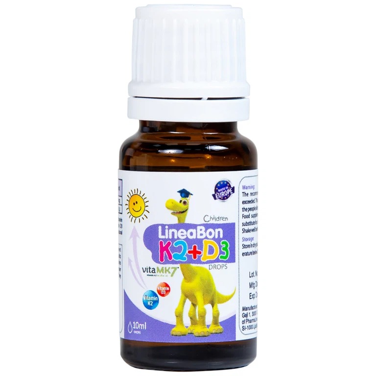 Vitamin D3 K2 là gì? Vì sao trẻ sơ sinh cần bổ sung kết hợp cả hai?